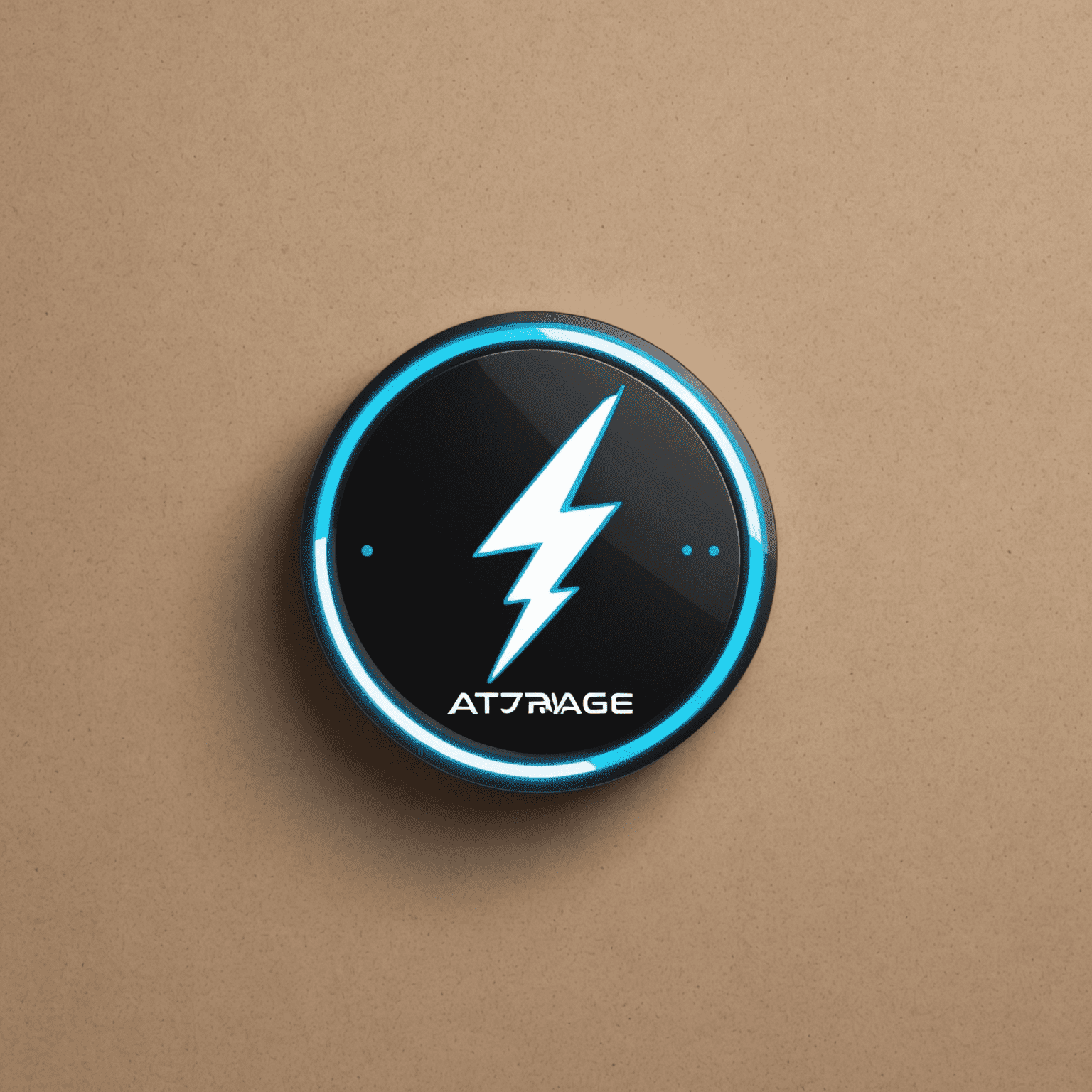 recharge_att logo - A modern, sleek design incorporating a mobile phone icon and a lightning bolt to represent fast recharging