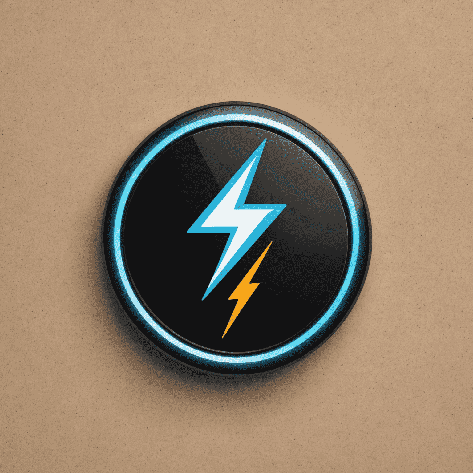 recharge_att logo - A modern, sleek design incorporating a mobile phone icon and a lightning bolt to represent fast recharging