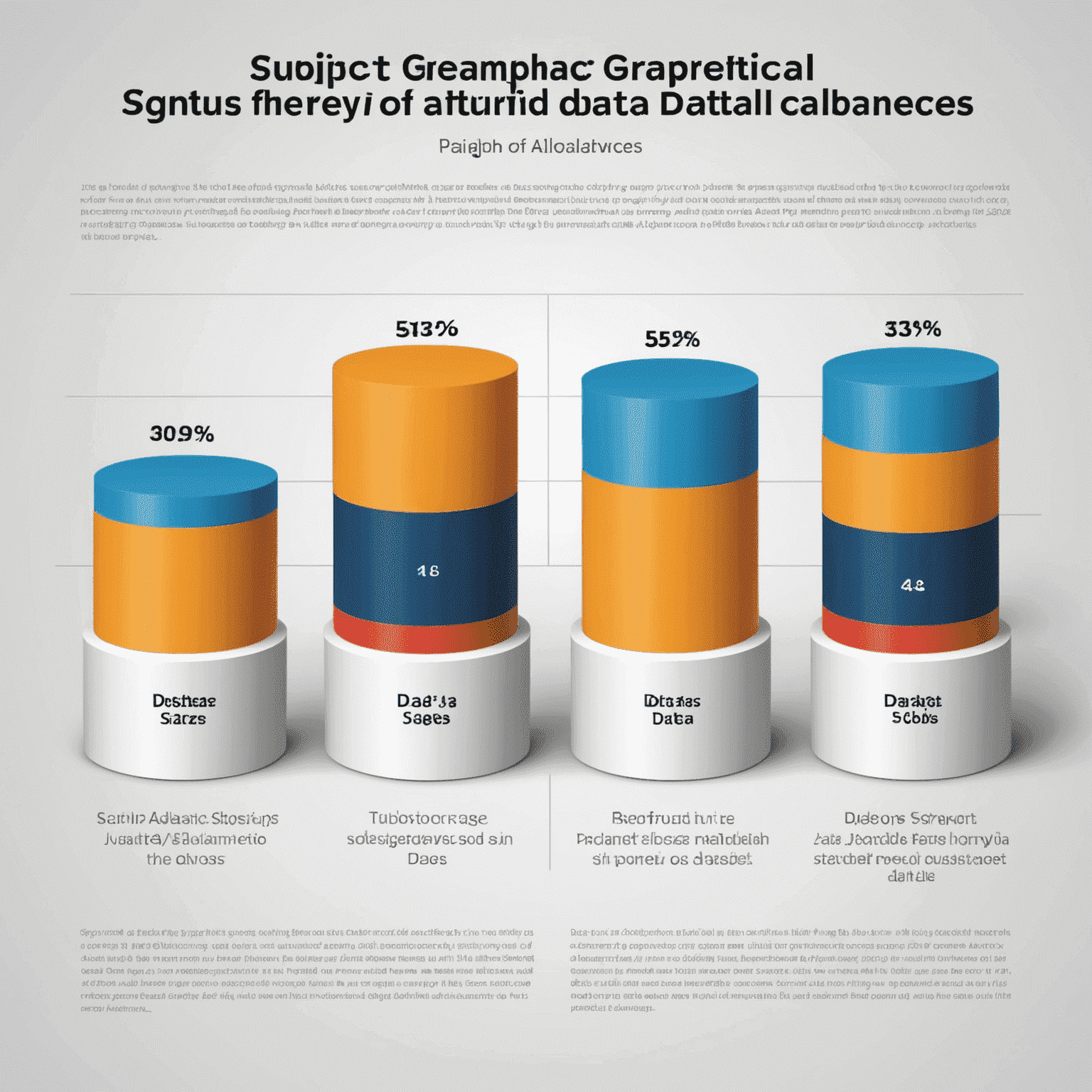 Graphical representation of data packages, showing increasing sizes of data allowances